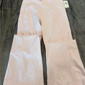 Abercrombie KidsLight Pink Flared Leggings NWT 15/16